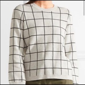 Women’s Madewell Window Pane Sweater - Size M